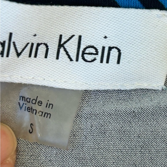 Calvin Klein Women's Multicolor Striped Top - Picture 9 of 9